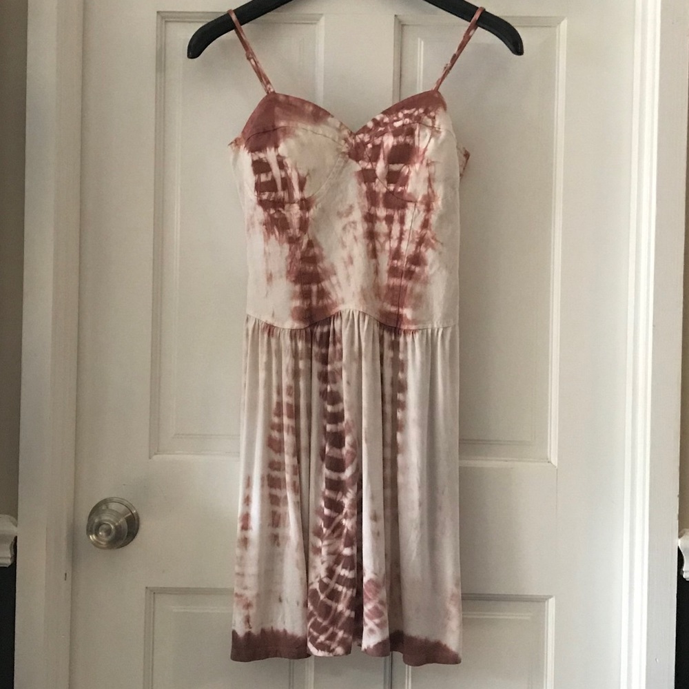 Mimi Chica Tie Dye Up the knees Dress Size S